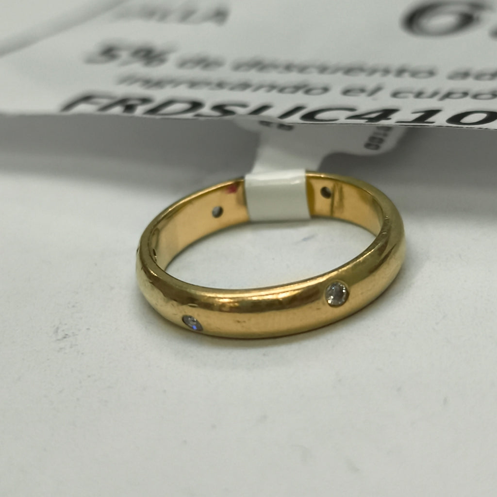 ARGOLLA ORO 14 K 4,10 GRMS (SEMINUEVO)