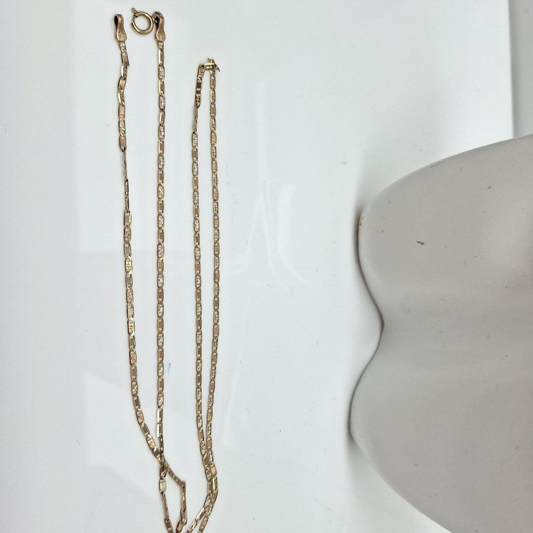 CADENA ORO 14 K 2,80 GRMS (SEMINUEVO)