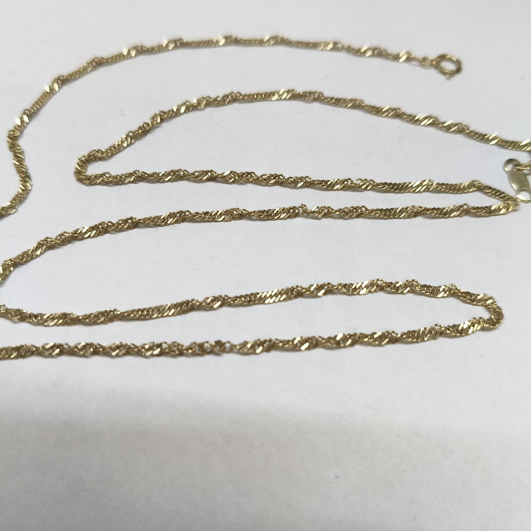 CADENA ORO 10 K 3.2 GRMS (SEMINUEVO)