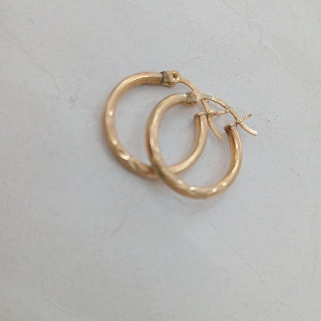 ARRACADAS PAR ORO 14 K 1,30 GRMS (SEMINUEVO)