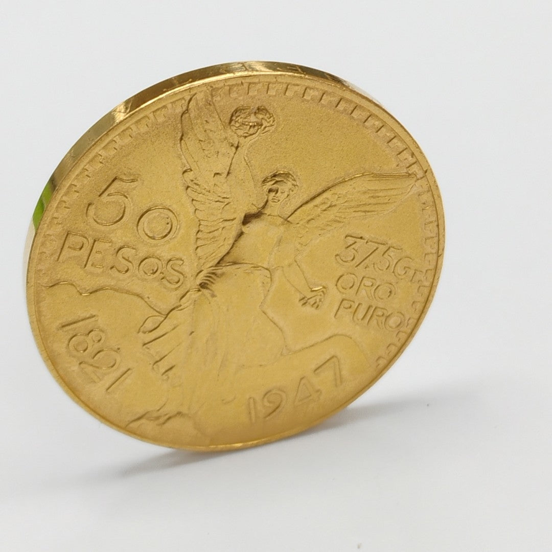 K1 41.6 GRMS 21 K IDENTIFICACIÓN MONEDA NOMINATIVA MONEDAS PESOS 50 PESOS (SEMINUEVO)