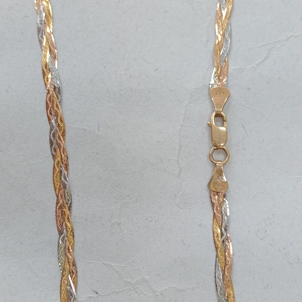 CADENA ORO COMBINADO 14 K 4,10 GRMS (SEMINUEVO)