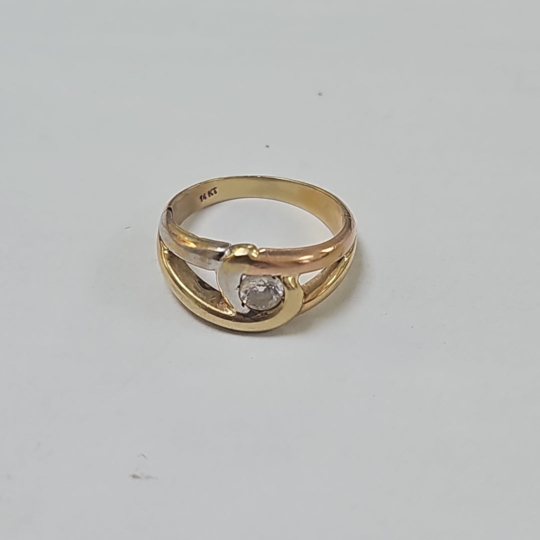 ANILLO ORO 14 K 5.5 GRMS (SEMINUEVO)