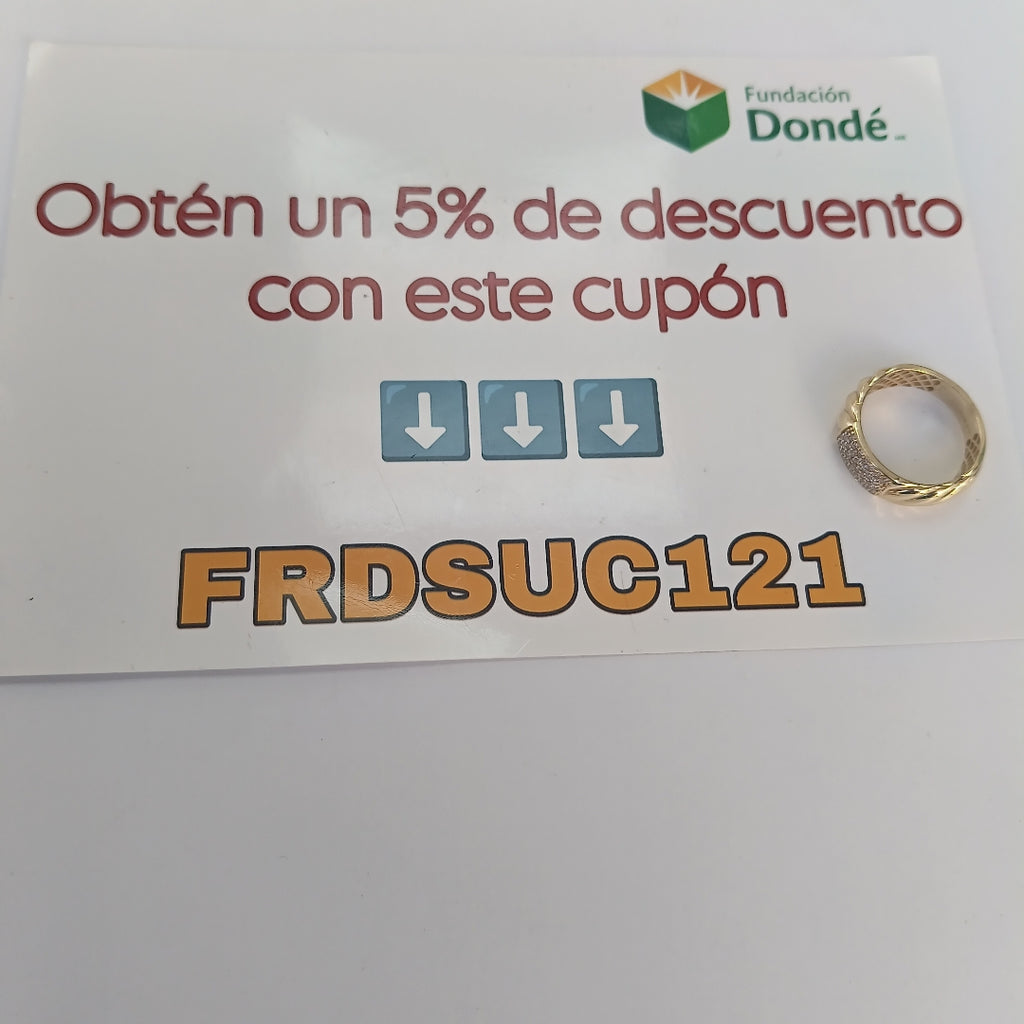 ANILLOS DAMA ORO 14K 3 (NUEVO)