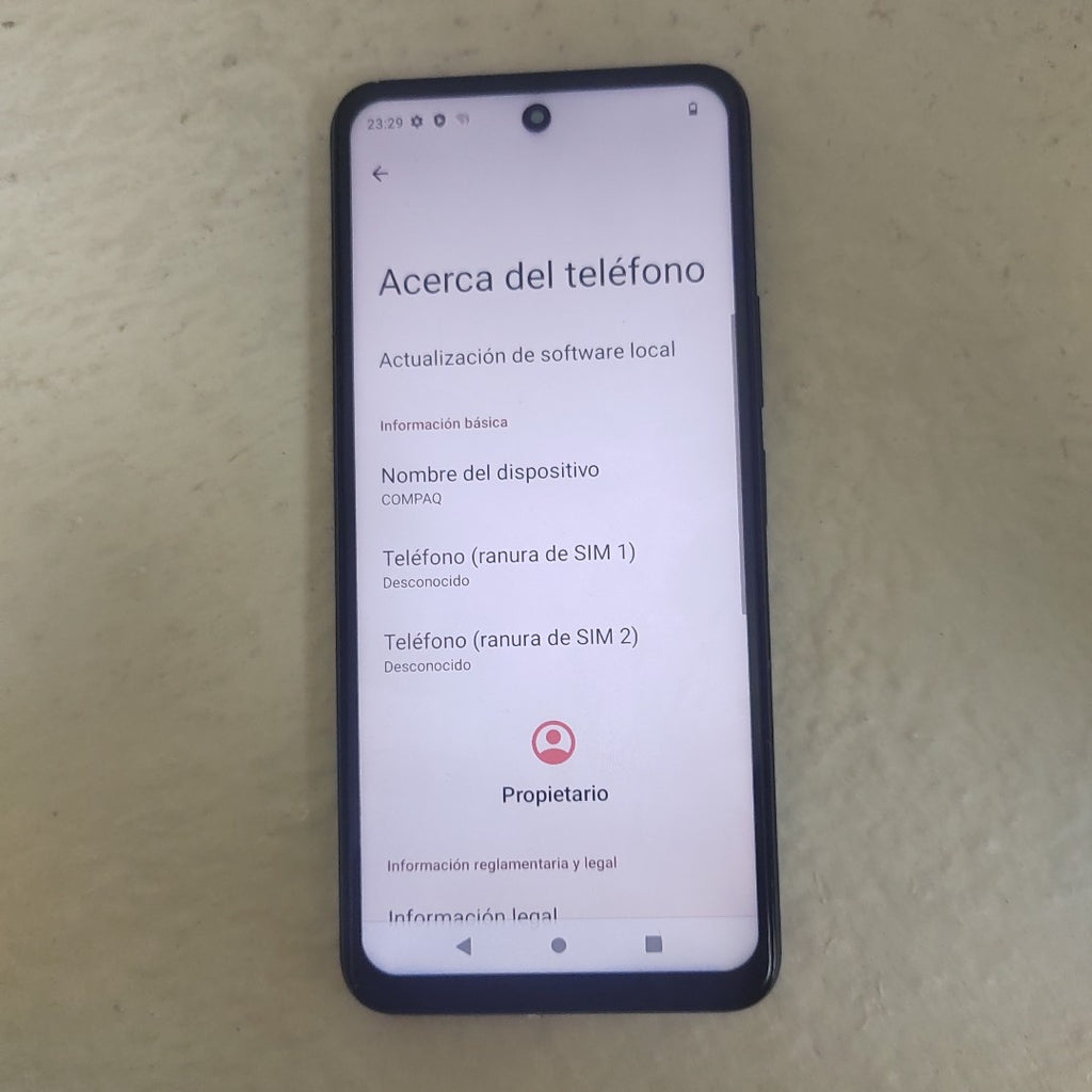 CELULAR OTRAS MARCAS OTROS MODELOS 256 GB 8 GB RAM (SEMINUEVO)