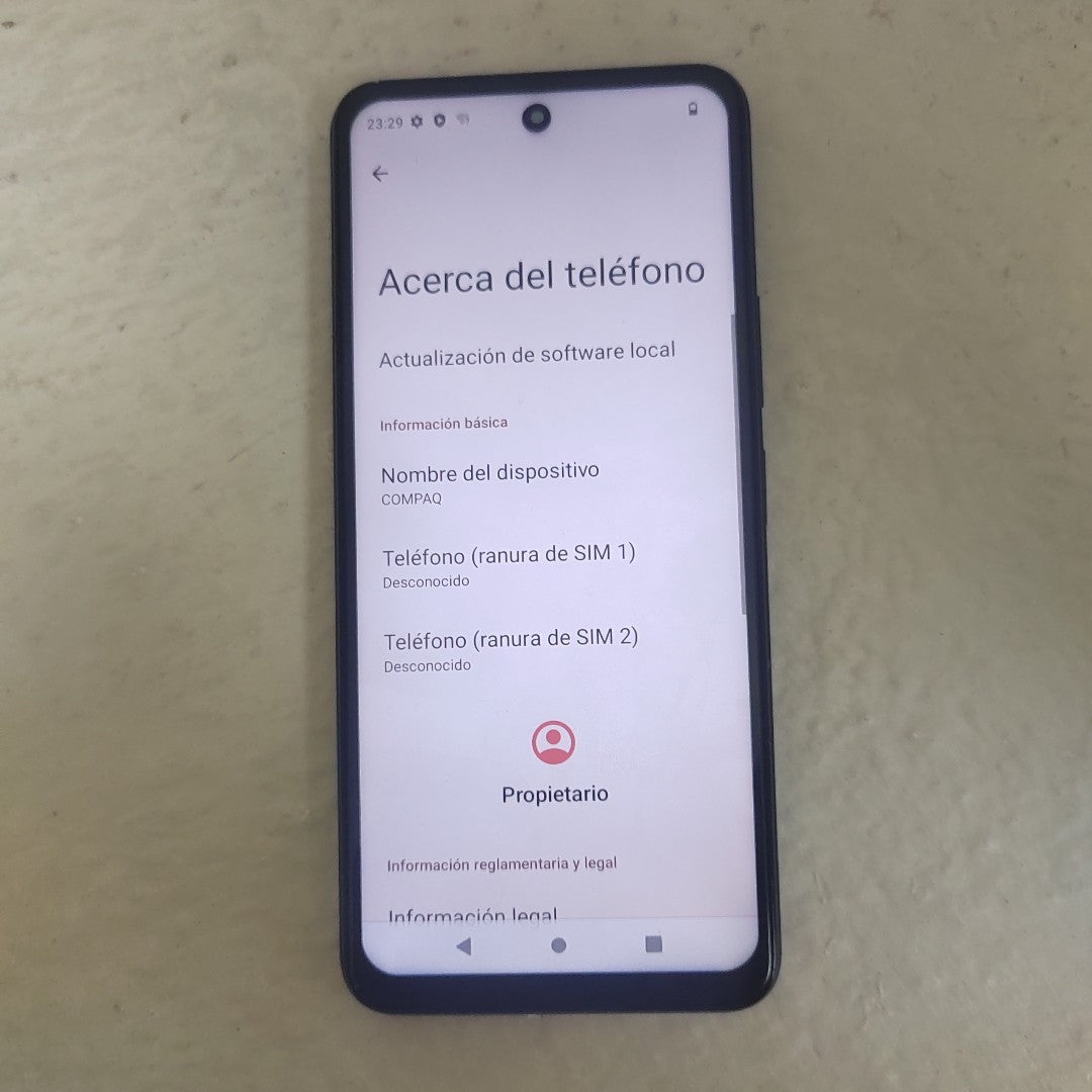 CELULAR OTRAS MARCAS OTROS MODELOS 256 GB 8 GB RAM (SEMINUEVO)