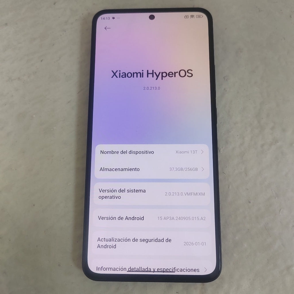 CELULAR XIAOMI 13T 2306EPN60G (2023) 256 GB 12 GB RAM
