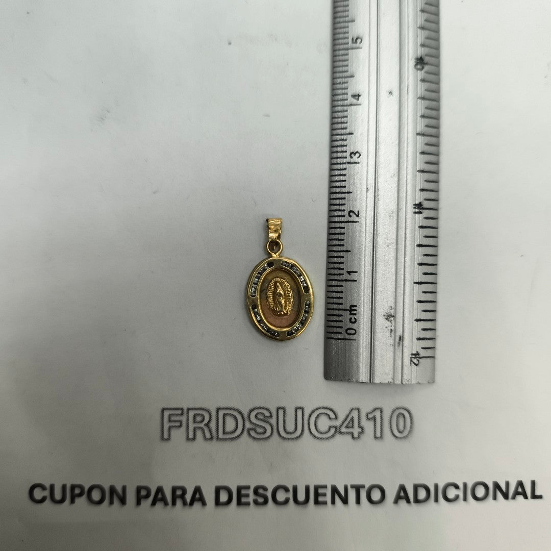 MEDALLA RELIGIOSA ORO 10 K 1,00 GRMS (SEMINUEVO)