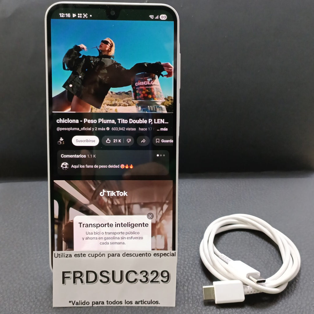 CELULAR SAMSUNG GALAXY A26 5G SM-A266M (2025) 128 GB 6 GB RAM (SEMINUEVO)