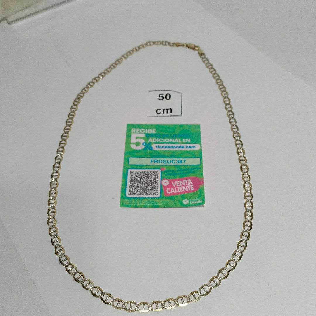 K1 10,80 GRMS 14 K ESPECIFICACIONES COMPLEMENTARIAS CADENA GUCCI (SEMINUEVO)