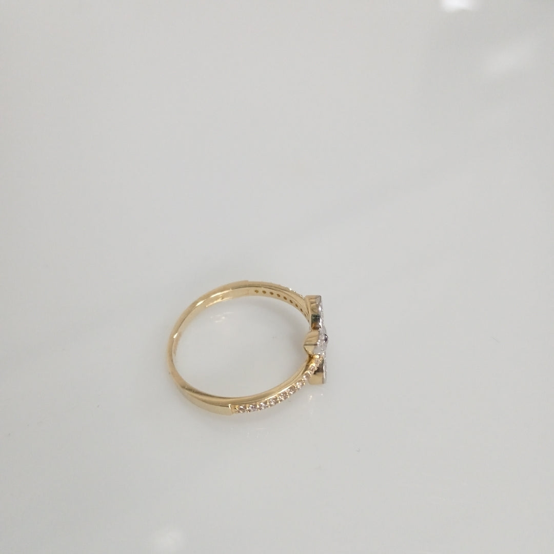 ANILLOS DAMA ORO 14K 2 (NUEVO)