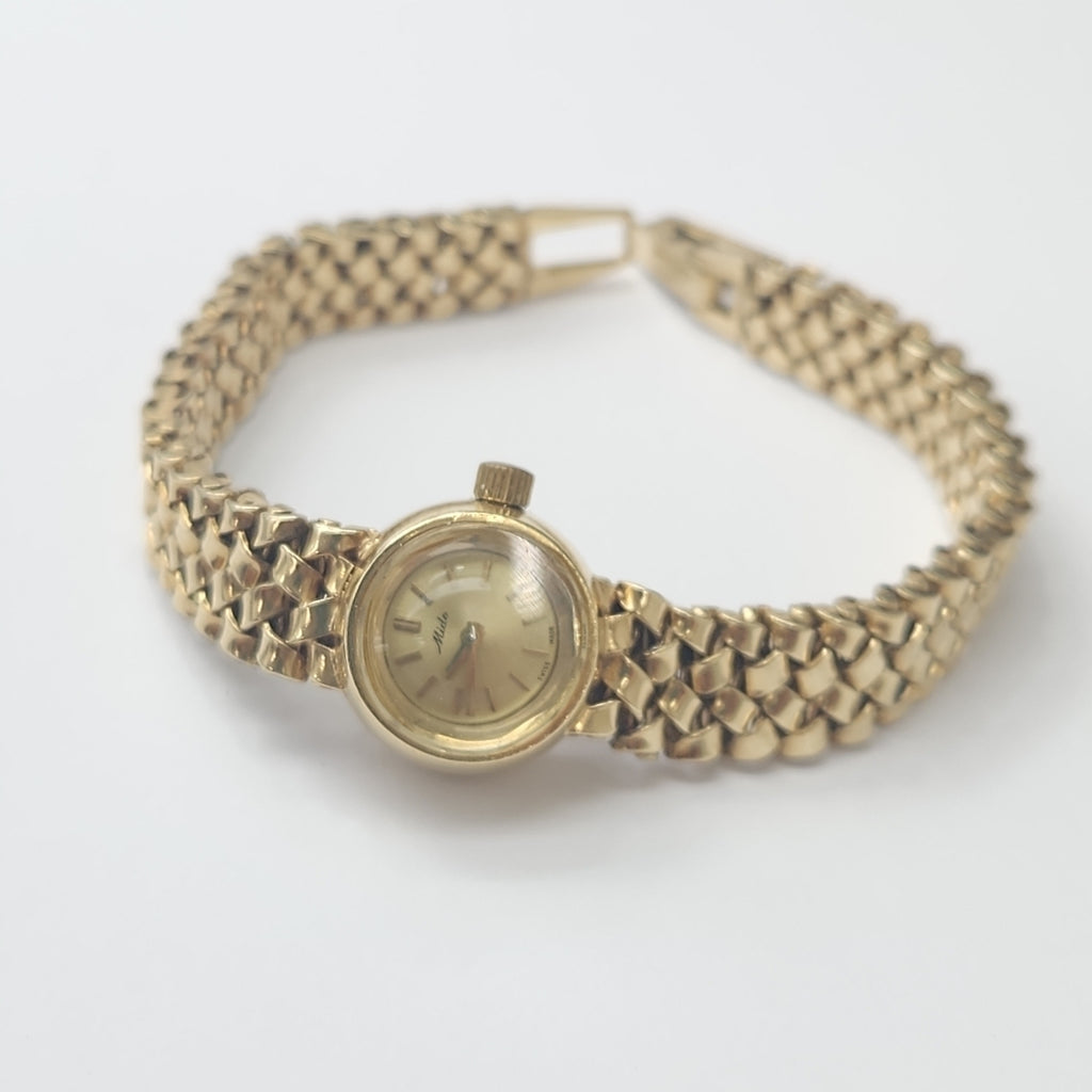 RELOJ CAJA Y PULSO ORO ORO 14 K 30,80 GRMS (SEMINUEVO)