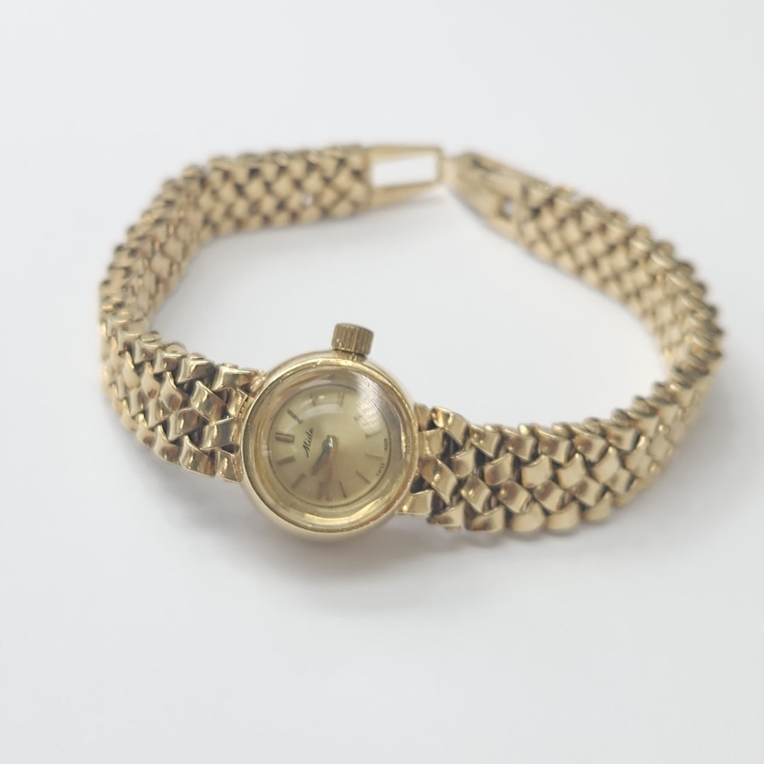 RELOJ CAJA Y PULSO ORO ORO 14 K 30,80 GRMS (SEMINUEVO)