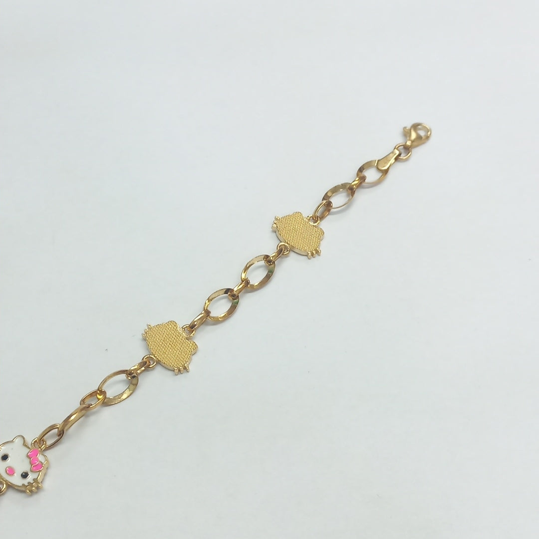 PULSERAS DAMA ORO 14K 4.8 (NUEVO)