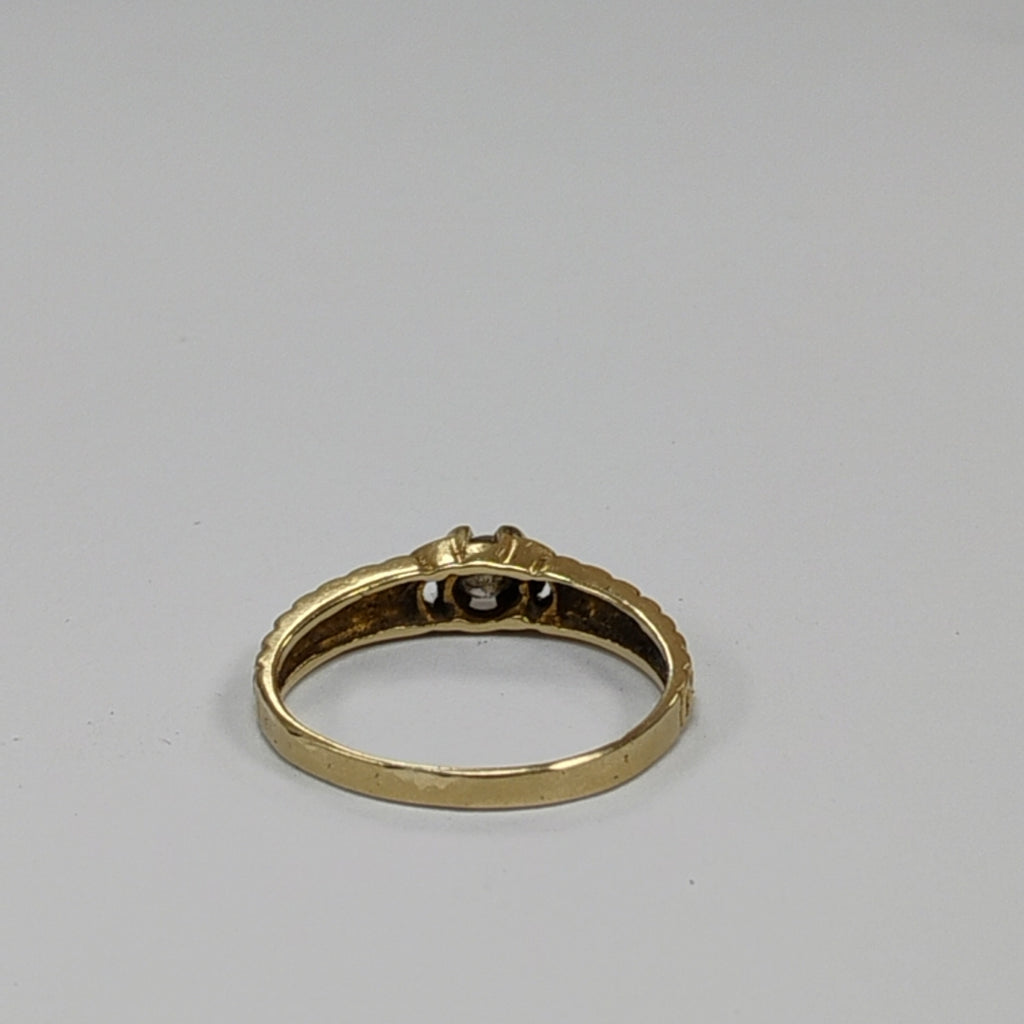 ANILLO ORO 14 K 2,20 GRMS (SEMINUEVO)