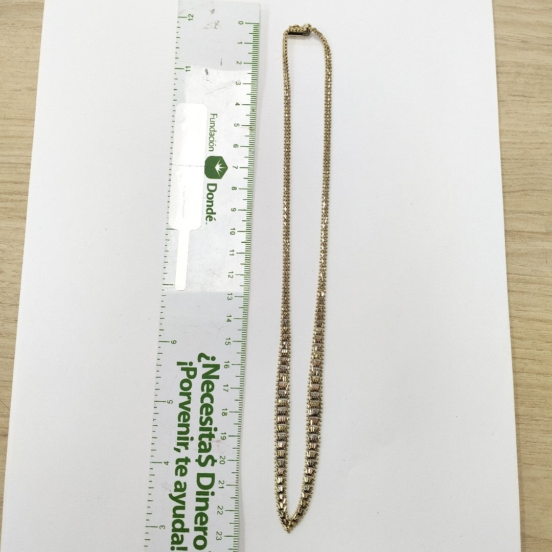 GARGANTILLA ORO 14 K 15.4 GRMS (SEMINUEVO)