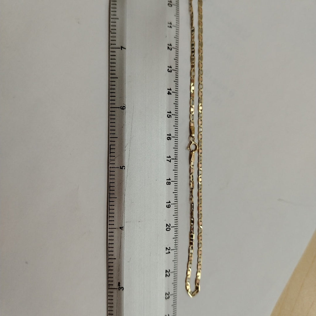 CADENA ORO, ORO COMBINADO 10 K 3.1 GRMS (SEMINUEVO)