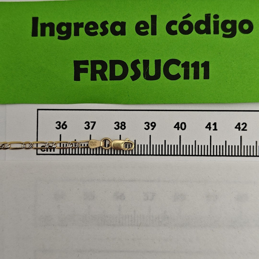CADENA ORO 14 K 3.2 GRMS (SEMINUEVO)