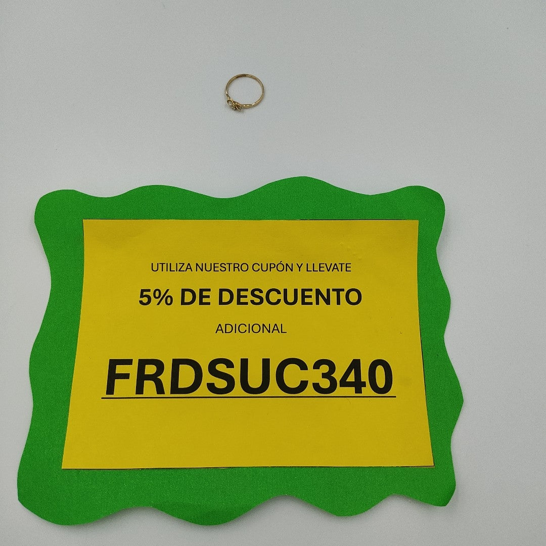 ANILLITO ORO 14 K 1,40 GRMS (SEMINUEVO)