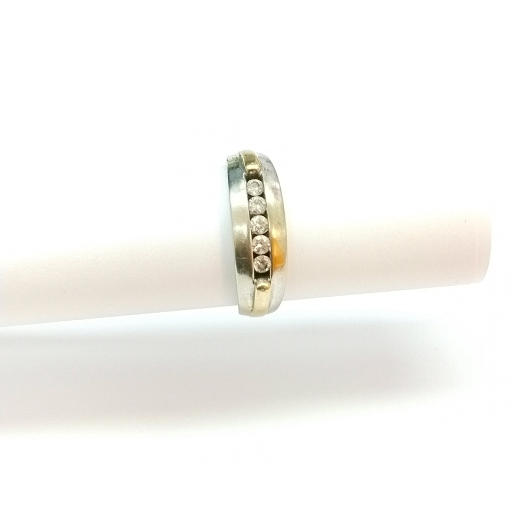 ANILLITO ORO BLANCO 10 K 5,40 GRMS (SEMINUEVO)