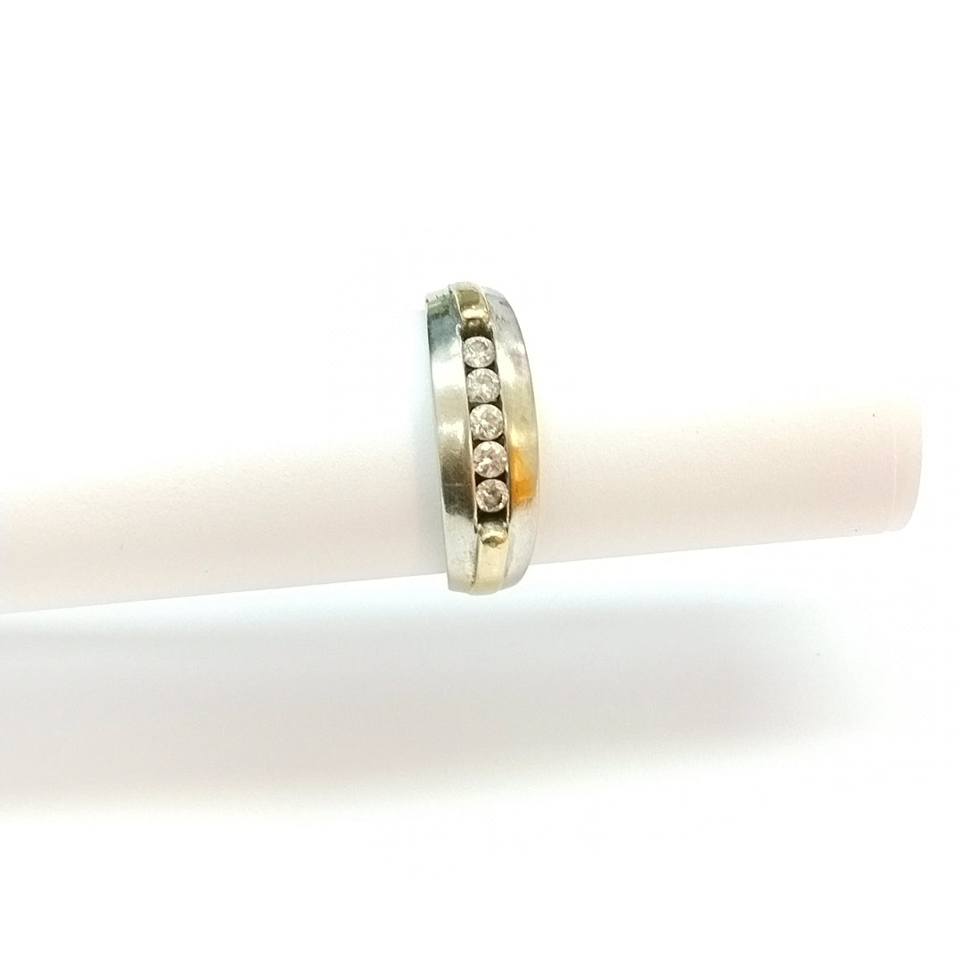 ANILLITO ORO BLANCO 10 K 5,40 GRMS (SEMINUEVO)