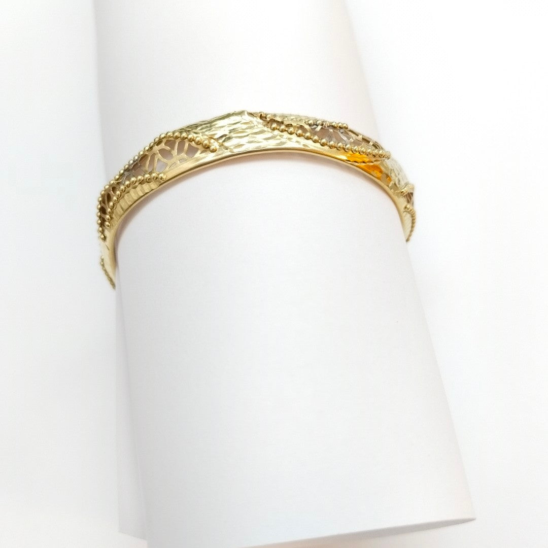 PULSERA RIGIDA ORO 10 K 7.1 GRMS (SEMINUEVO)