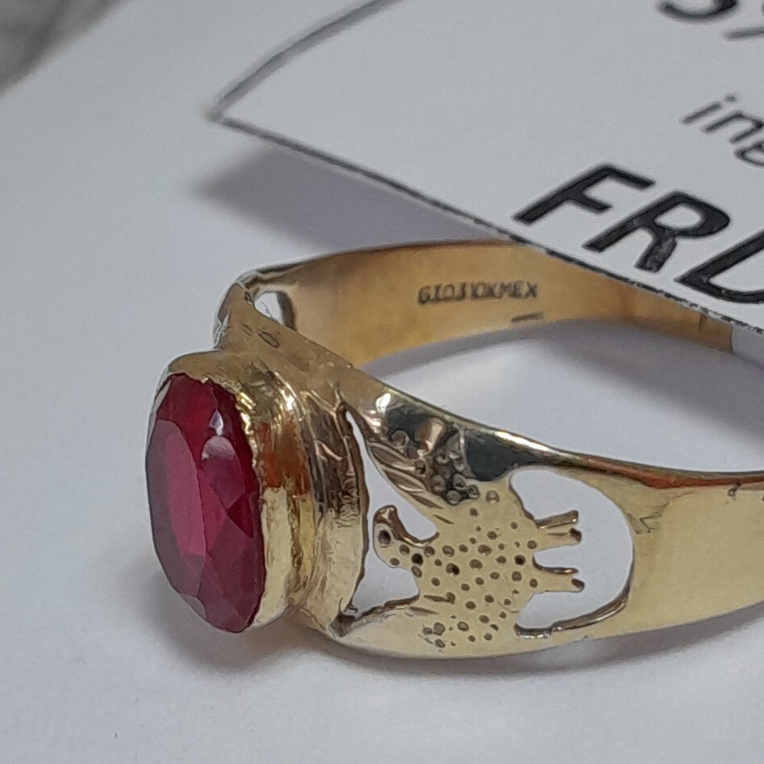 ANILLO ORO 10 K 3,00 GRMS (SEMINUEVO)
