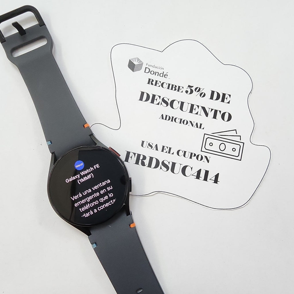 SMARTWATCH SAMSUNG GALAXY WATCH FE SM-R861 40 MM GPS (SEMINUEVO)