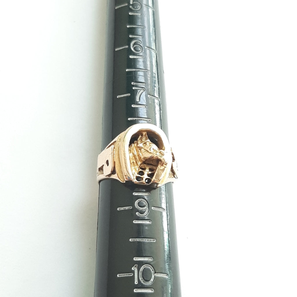 ANILLO ORO 14 K 7,50 GRMS (SEMINUEVO)