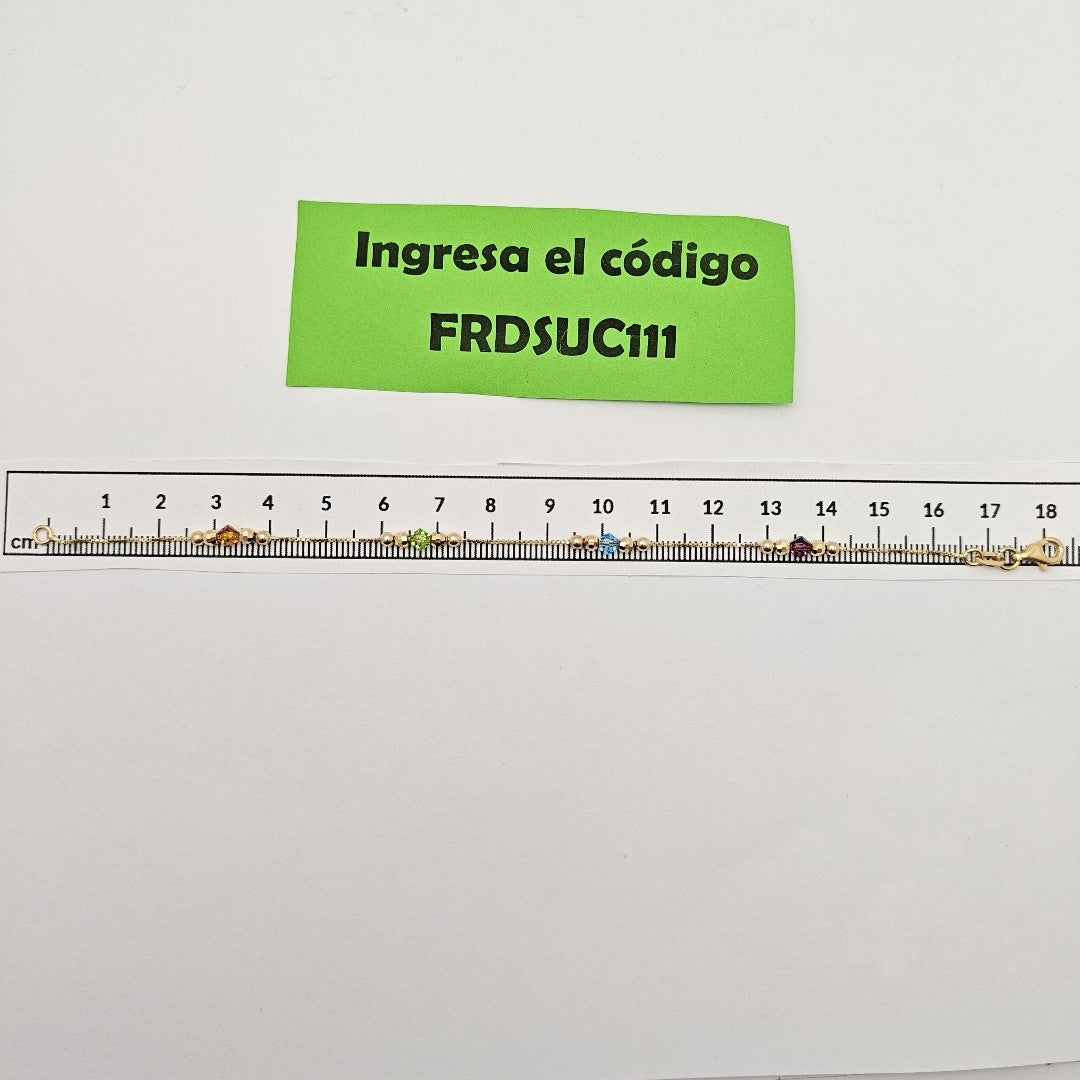 PULSERA ORO 14 K 2.5 GRMS (SEMINUEVO)