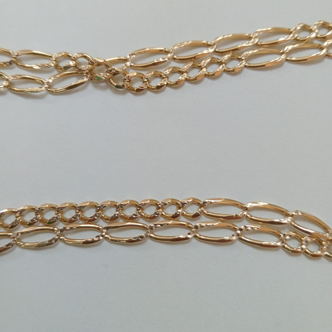 CADENA ORO, RODIADO 14 K 11.1 GRMS (SEMINUEVO)