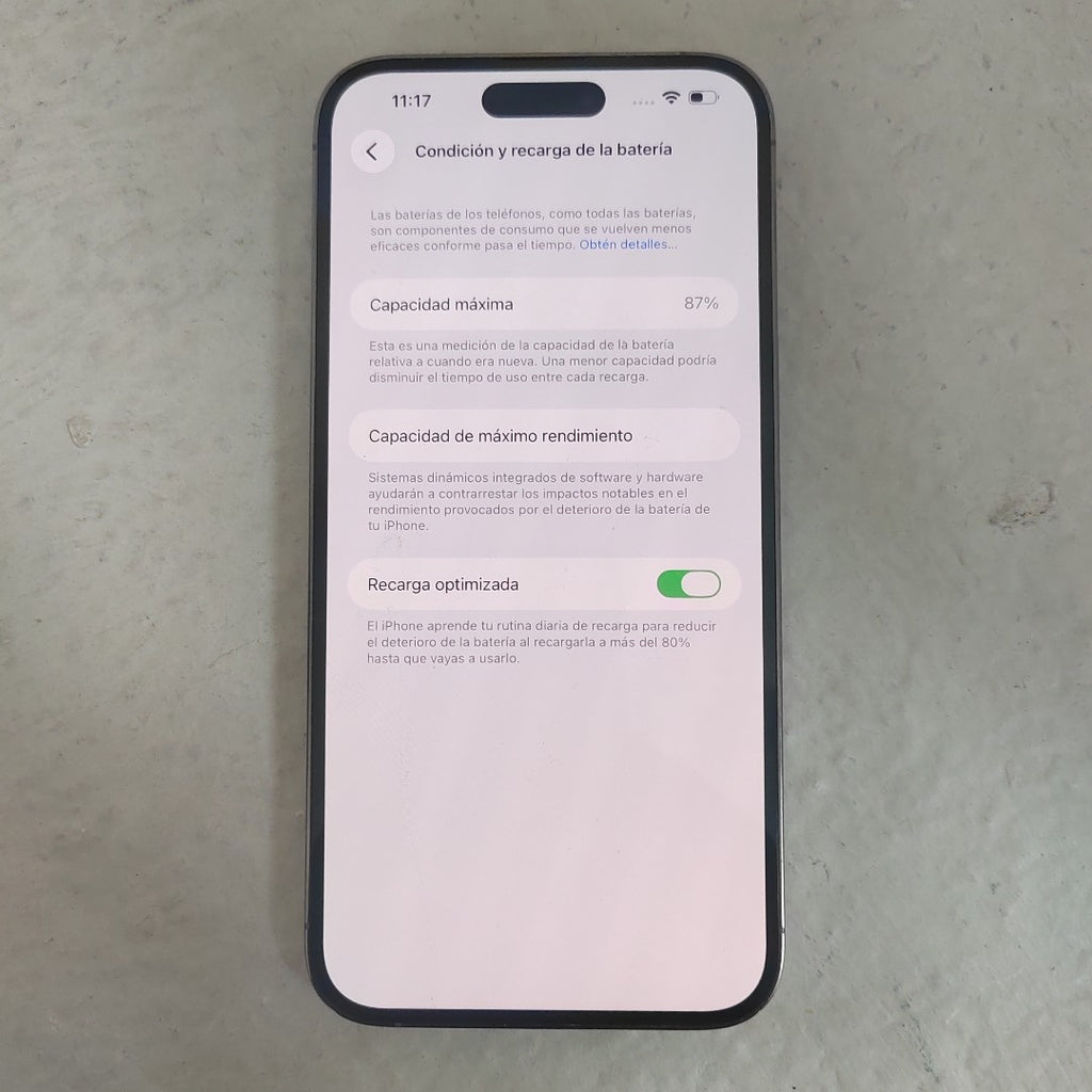 CELULAR APPLE IPHONE 14 PRO MAX A2893 128 GB 6 GB RAM (SEMINUEVO)