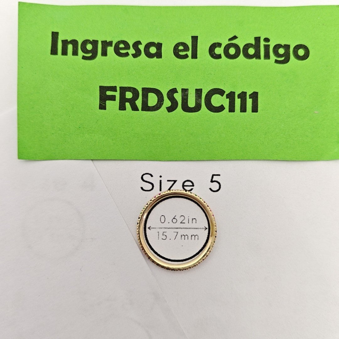 ANILLITO ORO 14 K 1,20 GRMS (SEMINUEVO)