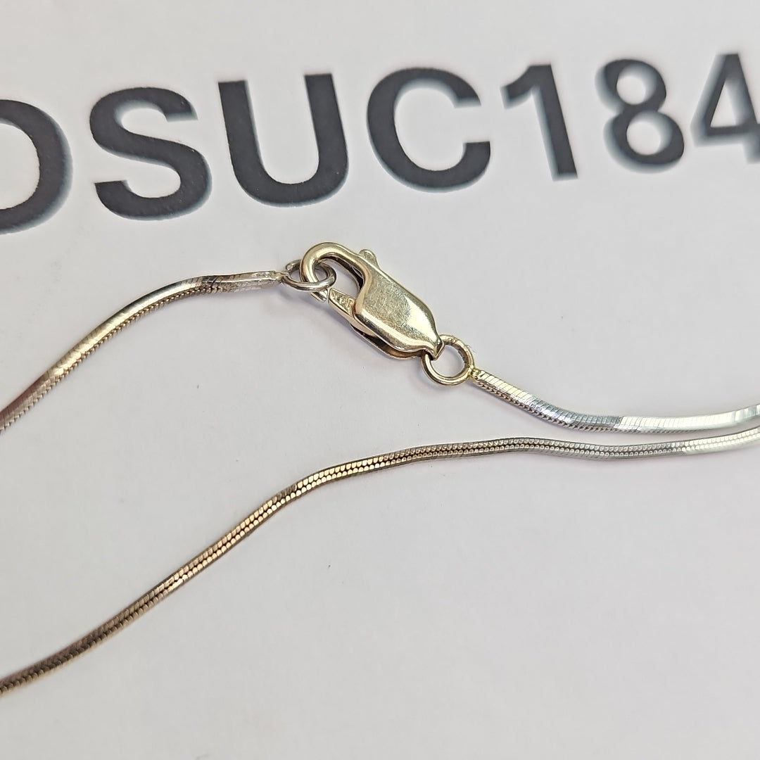 GARGANTILLA ORO BLANCO 14 K 4,80 GRMS (SEMINUEVO)