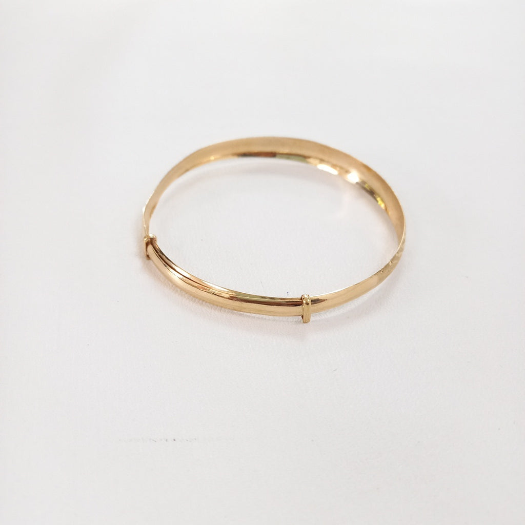 PULSERA RIGIDA ORO 10 K 5.4 GRMS (SEMINUEVO)