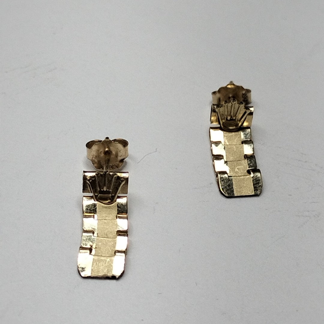 ARETES PAR ORO 14 K 1.6 GRMS (SEMINUEVO)