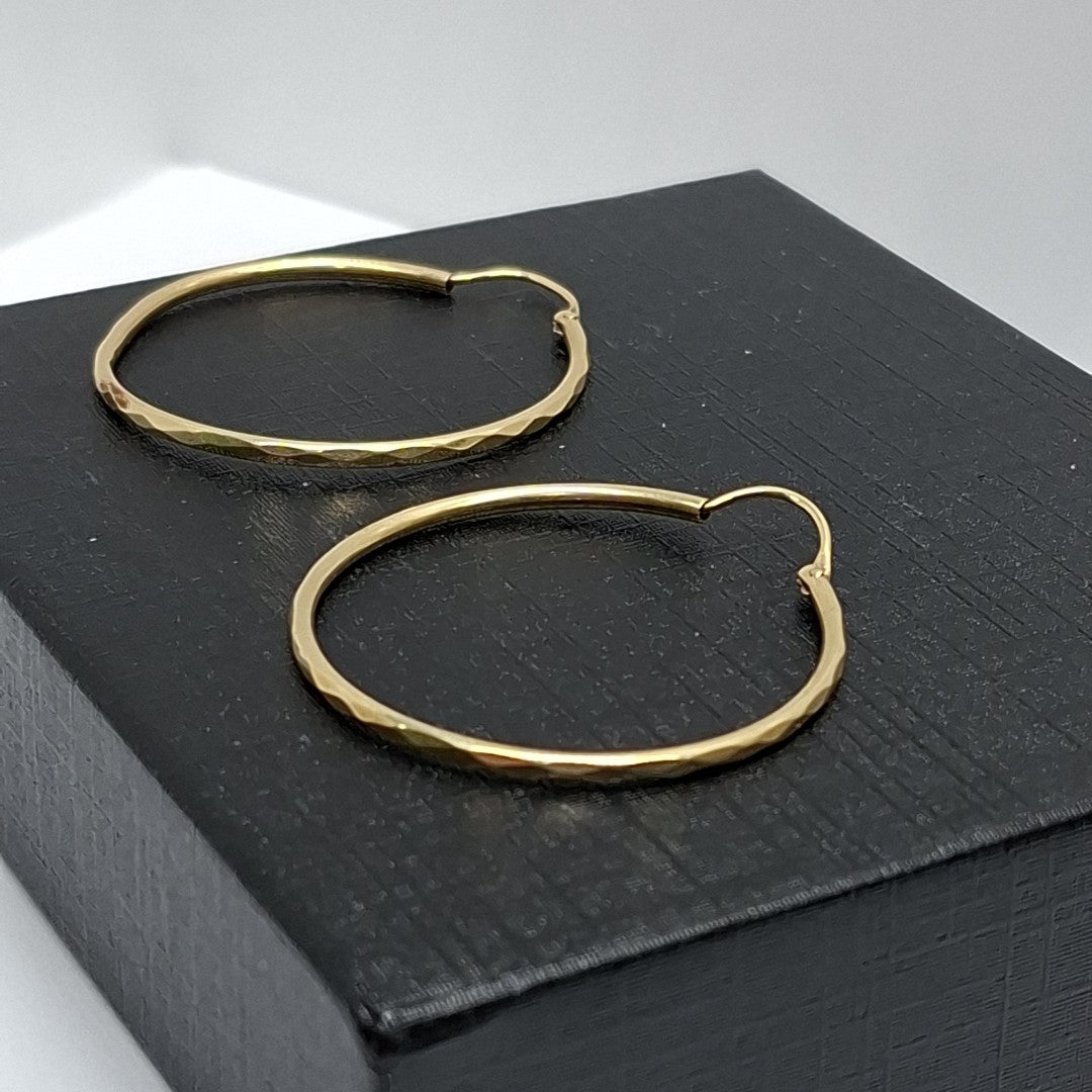 ARRACADAS PAR ORO 14 K 2,70 GRMS (SEMINUEVO)