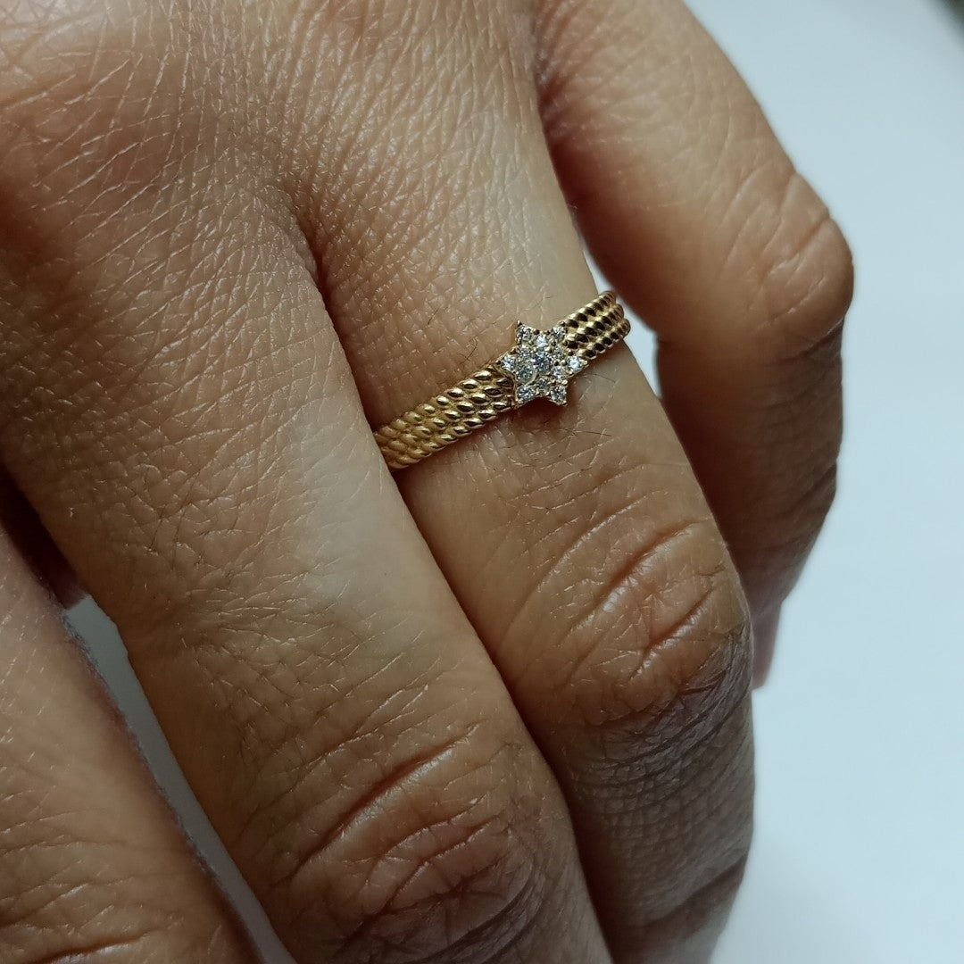 ANILLOS DAMA ORO 14K 1.5 (NUEVO)