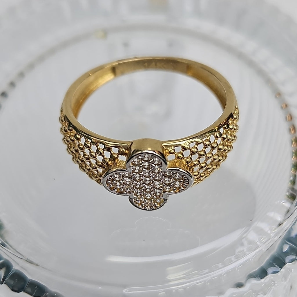 ANILLOS DAMA ORO 14K 2 (NUEVO)