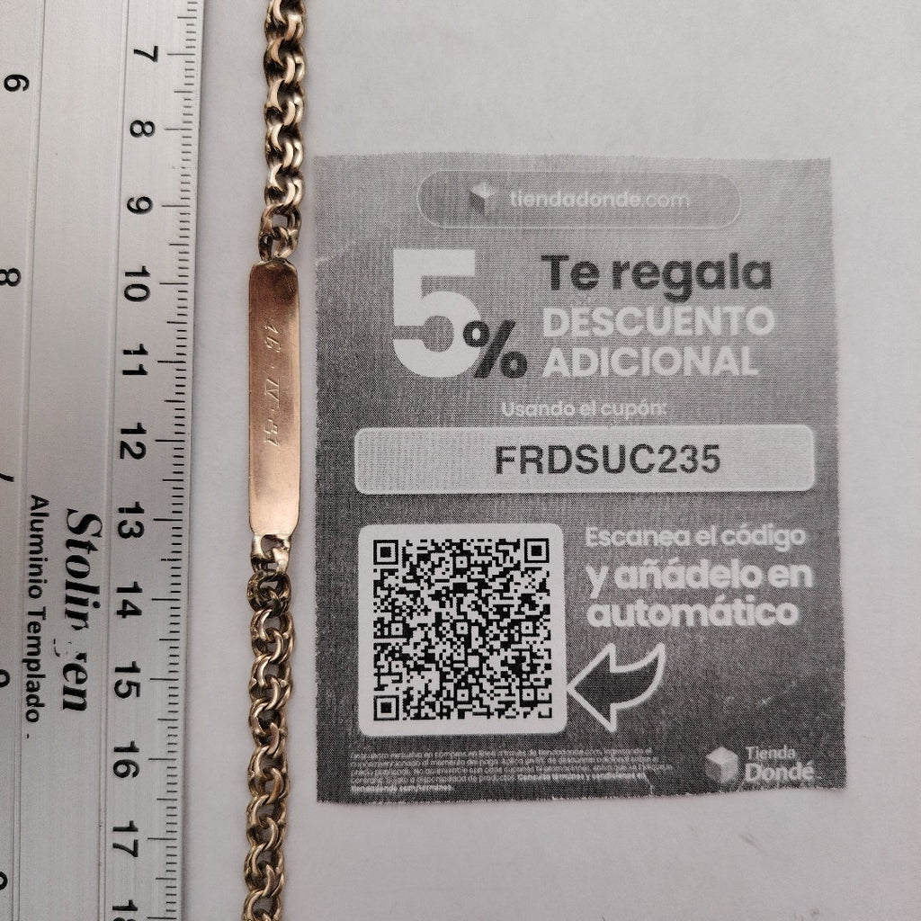 ESCLAVA ORO 8 K 9.3 GRMS (SEMINUEVO)
