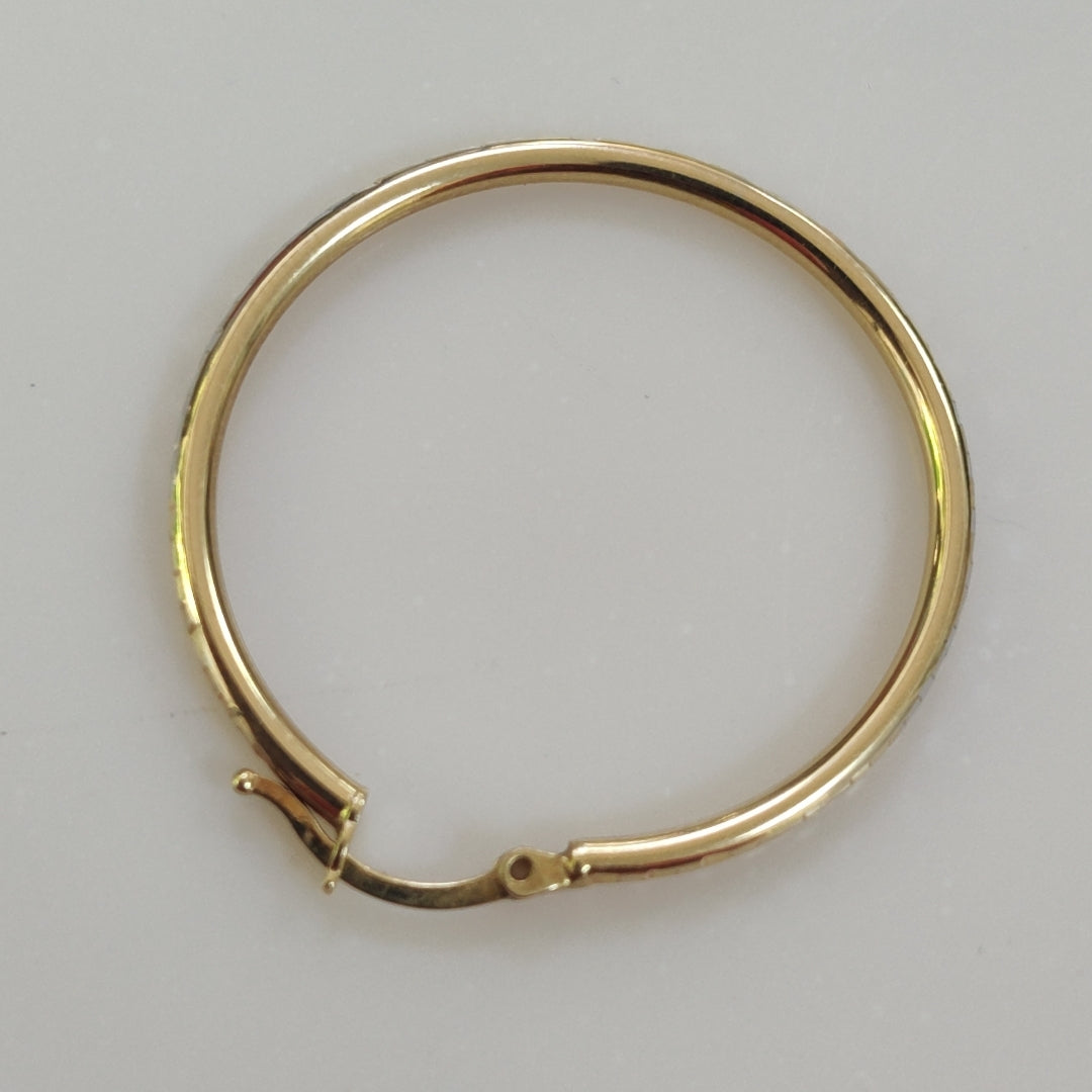 ARRACADAS PAR ORO 14 K 2.5 GRMS (SEMINUEVO)