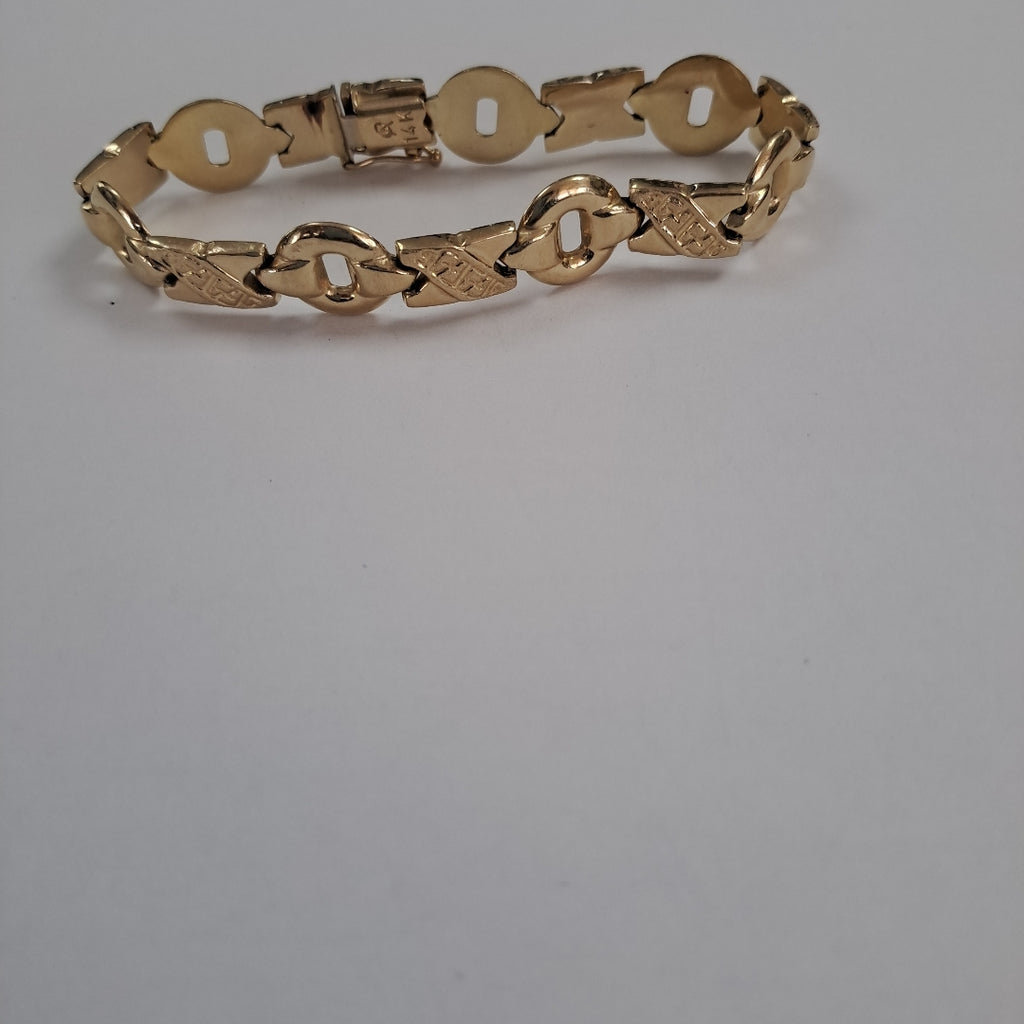 PULSERA ORO 14 K 11.3 GRMS (SEMINUEVO)