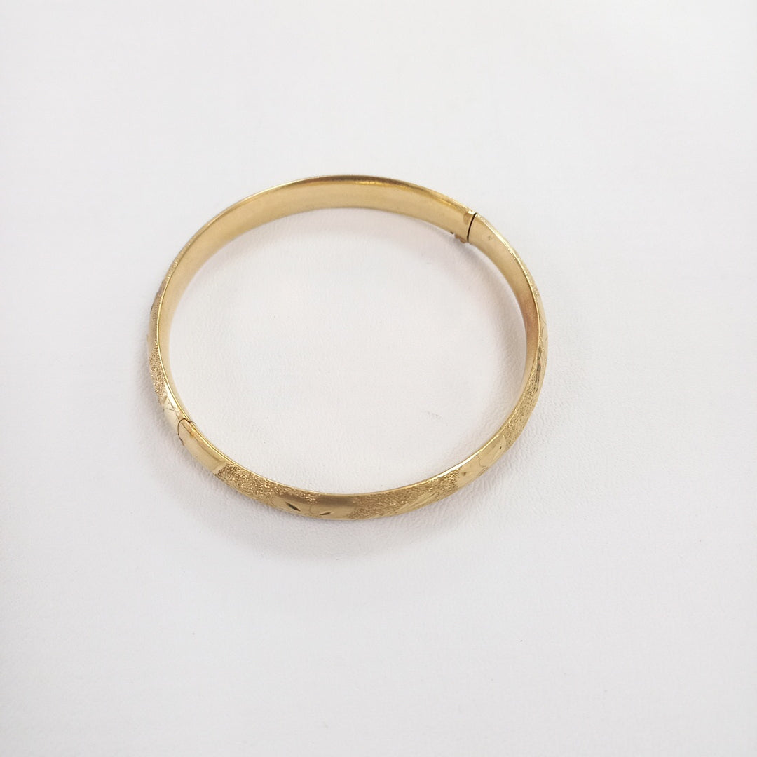 PULSERA RIGIDA ORO 14 K 10.7 GRMS (SEMINUEVO)