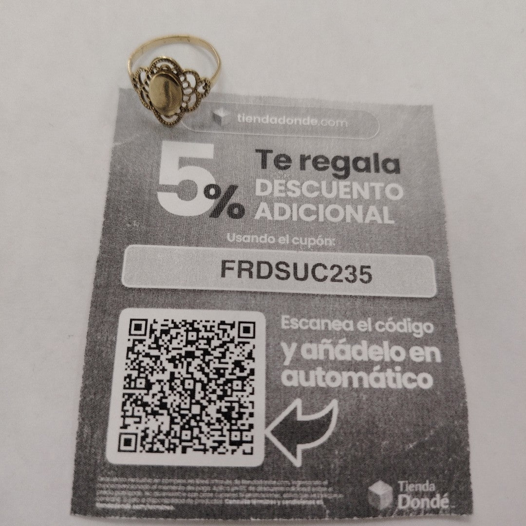 ANILLITO ORO 10 K 1.7 GRMS (SEMINUEVO)