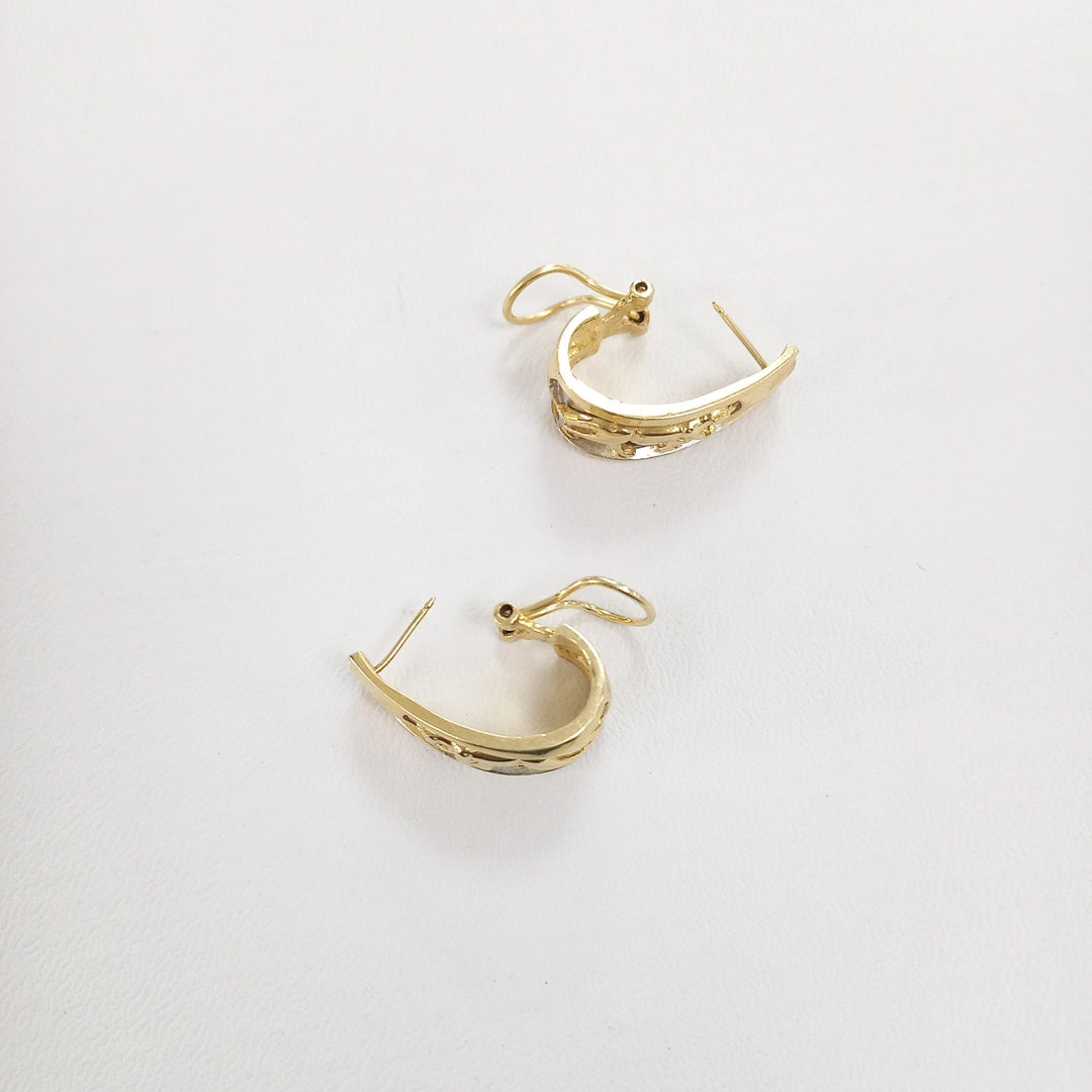 ARETES PAR ORO 14 K 11.5 GRMS (SEMINUEVO)