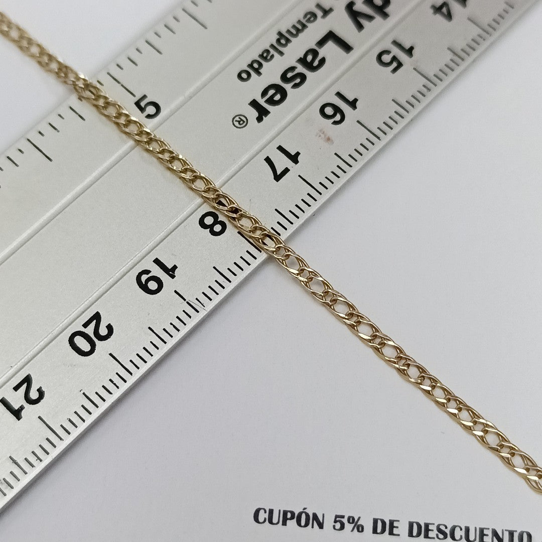 CADENA ORO 14 K 4.9 GRMS (SEMINUEVO)