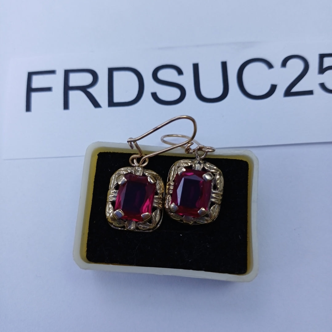 ARETES PAR ORO 14 K 4.1 GRMS (SEMINUEVO)