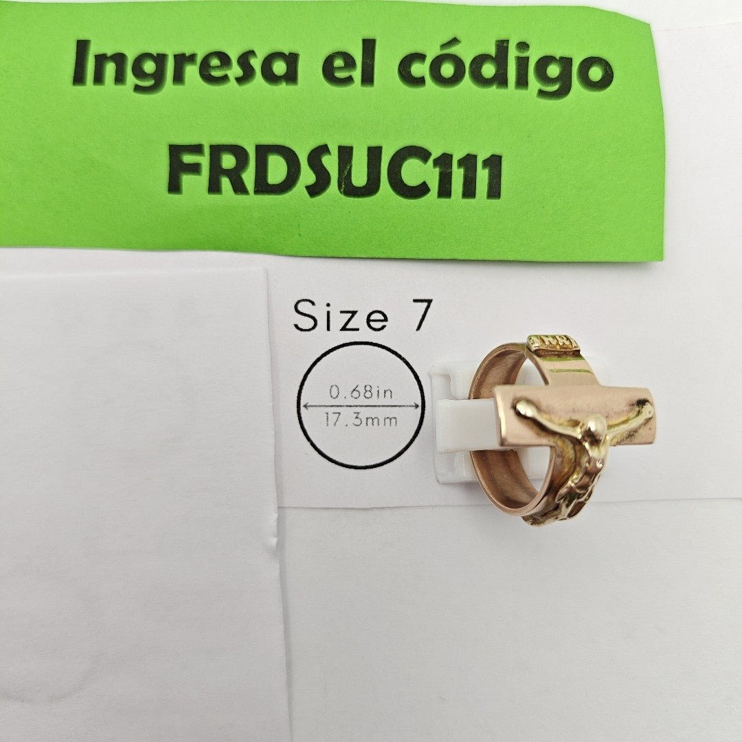 ANILLO ORO 10 K 6,80 GRMS (SEMINUEVO)