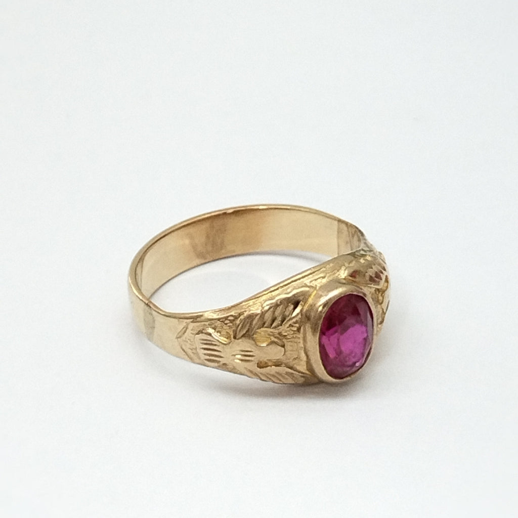 ANILLO ORO 10 K 4.4 GRMS (SEMINUEVO)