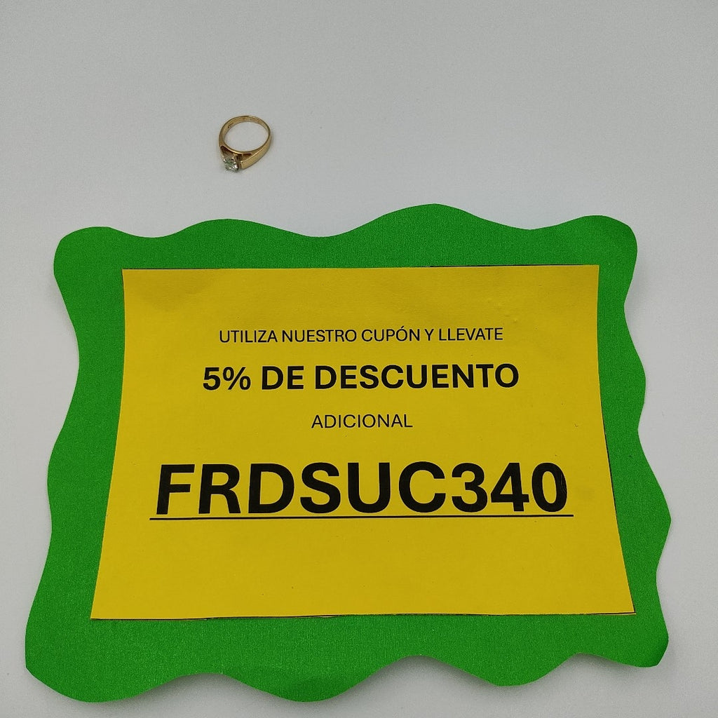 ANILLITO ORO 14 K 3.6 GRMS (SEMINUEVO)